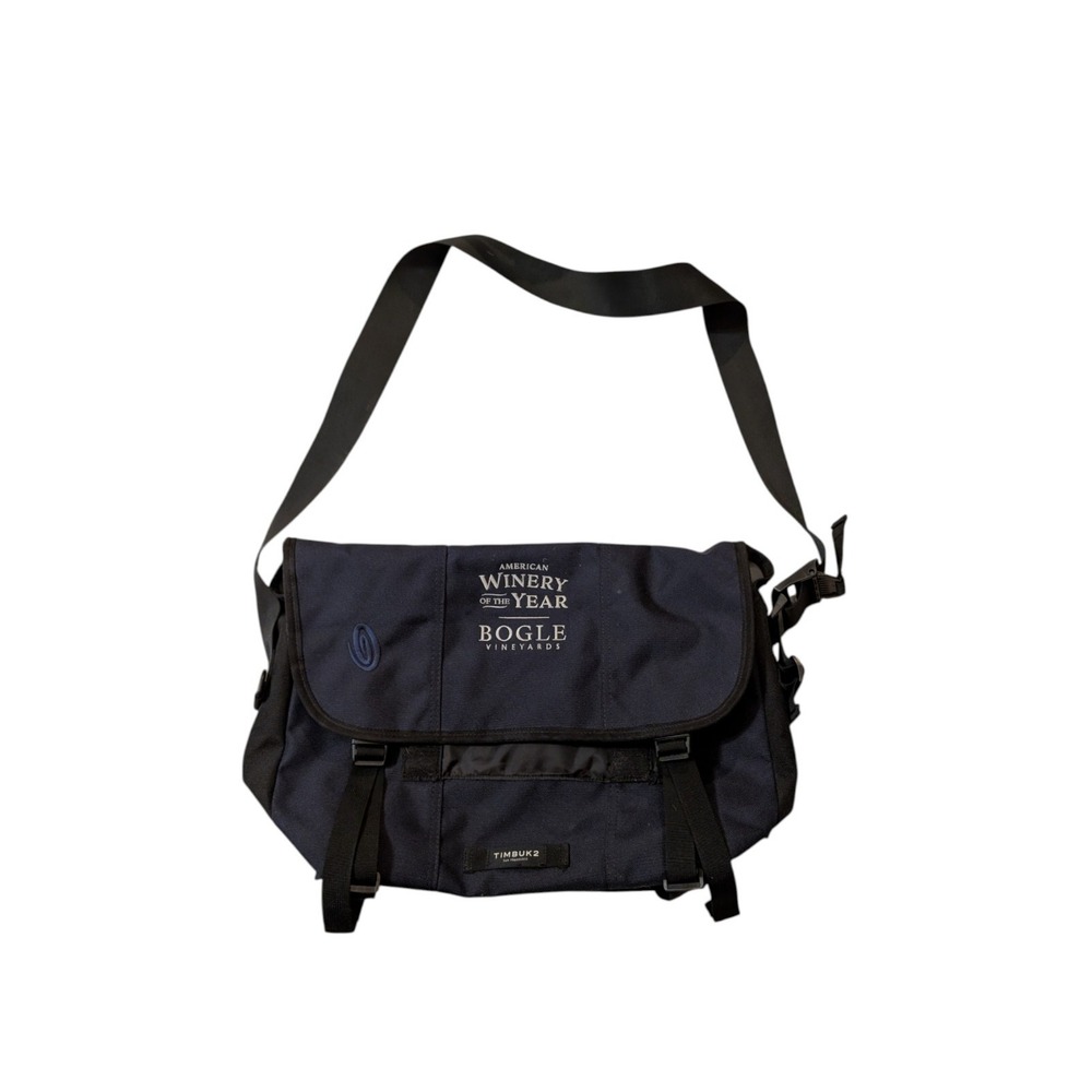 Timbuk2 Classic Messenger Bag 20x13 Navy Blue Black Laptop Bag No Shoulder Strap